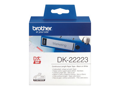  BROTHER  DK-22223 - etiquetas continuas - 1 bobina(s) - Rollo (5 cm x 30,5 m)DK22223