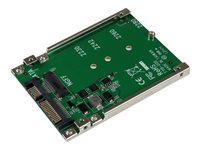 StarTech.com Adaptador Conversor SSD M.2 NGFF a SATA de 2,5 Pulgadas - Convertidor M2 a SATA - controlador de almacenamiento - SATA 6Gb/s - SATA 6Gb/s