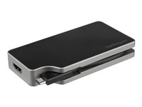 StarTech.com Adaptador de Vídeo Multipuertos USB C - 4 en 1 - con PD de 95W - Conversor  USB Tipo C - Gris Espacial - Aluminio - 4K 60Hz - adaptador de vídeo externo - gris espacio