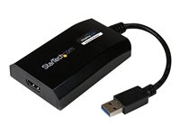 StarTech.com Adaptador Gráfico Externo Multi Monitor USB 3.0 a HDMI HD Certificado DisplayLink para Mac y PC - Tarjeta Gráfica Externa - cable adaptador - HDMI / USB - 16 cm