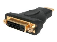 StarTech.com Adaptador HDMI a DVI - DVI-D Hembra - HDMI Macho - Conversor de Vídeo - Negro - adaptador de vídeo