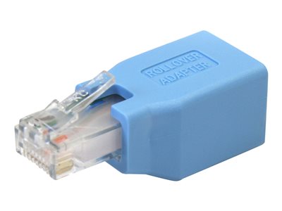  STARTECH.COM  Adaptador Rollover/Consola Cisco para Cable RJ45 Ethernet  M/H - cable de adaptador de red - azulROLLOVER