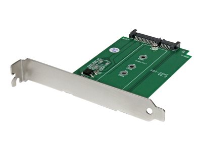  STARTECH.COM  Adaptador SSD M.2 a SATA de montaje en ranura PCI o PCI-E de Caja de Ordenador - Conversor NGFF de Unidad SSD - controlador de almacenamiento (RAID) - SATA 6Gb/s - SATA 6Gb/sS32M2NGFFPEX