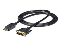 StarTech.com Cable 1,8m Adaptador de Vídeo DisplayPort a DVI - Conversor - Mini DP Macho - DVI-D Macho - Hasta 1920x1200 - Pasivo - Negro - cable adaptador de vídeo - DVI-D a DisplayPort - 1.8 m