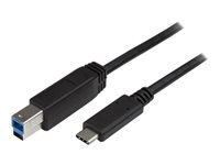 StarTech.com Cable Adaptador de 2m USB Tipo C a USB B USB 3.0 - Cable de Impresora USB C a USB Tipo B - cable USB - USB-C a USB Type B - 2 m