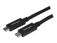 StarTech.com Cable de 1m USB-C a USB Type C de Carga - Cable USB Tipo C USBC USB 3.0 de 5Gbps - cable USB de tipo C - USB-C a USB-C - 1 m