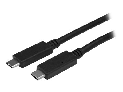  STARTECH.COM  Cable de 1m USB-C con Entrega de Potencia hasta 5A - USB 3.1 de 10 Gbps USB Tipo C Certificado - cable USB de tipo C - USB-C a USB-C - 1 mUSB31C5C1M