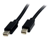 StarTech.com Cable de 2m Mini DisplayPort  - Vídeo 4K x 2K Ultra HD - Cable Mini DisplayPort 1.2 - Cable Mini DP a Mini DP para Monitor - Funciona con Puertos Thunderbolt 2 - M/M (MDISP2M) - cable DisplayPort - 2 m