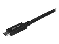 StarTech.com Cable de 2m USB-C USB 3.0 Certificado con Entrega de Potencia - USB Tipo C - USBC - cable USB de tipo C - USB-C a USB-C - 2 m
