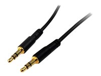 StarTech.com Cable de 4,5m Estéreo Delgado de 3,5mm - Macho a Macho - cable de audio - 4.6 m