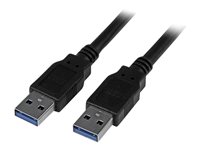 StarTech.com Cable USB 3.0 de 3 metros - A Macho a A Macho - USB 3.1 Gen1 (5Gbps) - cable USB - USB Tipo A a USB Tipo A - 3 m