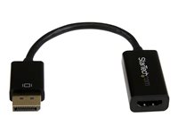 StarTech.com Conversor de Vídeo DisplayPort a HDMI con Audio – Adaptador Activo DP 1.2 para Ordenadores de Sobremesa/Laptops – 4K @ 30Hz - vídeo conversor