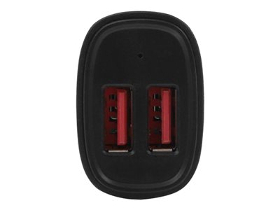  STARTECH.COM  Cargador de Coche USB de Dos Puertos - 24W / 4,8A - Para Cargar 2 Tablets o Smartphones al Mismo Tiempo adaptador de corriente para el coche - USB - 24 vatiosUSB2PCARBKS